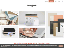 Tablet Screenshot of brandbook.de